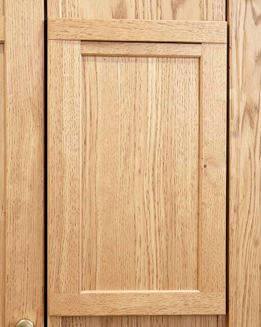 Natural Wood cabinet door sample